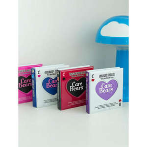Polku Care Bear Photocard Álbum de 2 niveles Lindo TAMAÑO DE 4 bolsillos Cubierta de PVC Titular de la tarjeta de foto con 80 bolsillos 20 hojas Cierre de libro - Product Image 1