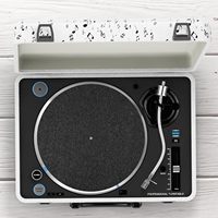 Tapis de protection en feutre fait main écologique classique de 12 pouces, antistatique, pour tourne-disque vinyle professionnel, design personnalisé