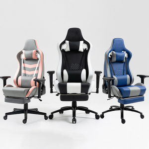 <span class=keywords><strong>Silla</strong></span> <span class=keywords><strong>Gamer</strong></span> Ergonómica para Adultos, Tamaño Grande, con Reposapiés, para Videojuegos de PC <span class=keywords><strong>y</strong></span> Oficina (Muestra Gratis) - Product Image 1