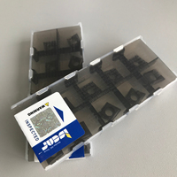 CCMT 09T304-SM IC907 Iscars OEM Inserto Cuadrado Personalizable de Carburo de Tungsteno con Recubrimiento PCD para Herramienta de Torneado CNC de Acero HRC45