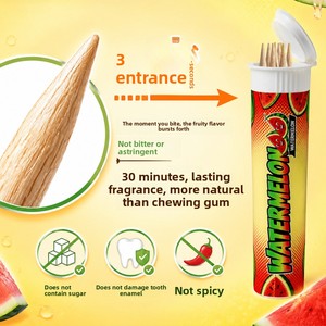 Nouveaux <span class=keywords><strong>cure</strong></span>-dents aromatisés pour une haleine fraîche longue durée, <span class=keywords><strong>cure</strong></span>-dents parfumés comme aide au sevrage tabagique - Product Image 1