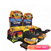 Machine de jeu de course Golden Hand Super Bikes 2, à monnayeur, pour enfants et adultes, 1 place, construction métal et plastique, japonais, espagnol