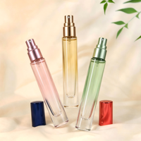 Flacon pulvérisateur de parfum en verre dégradé 10 ml OEM ODM, format voyage, rechargeable, atomiseur, couleur personnalisable, cosmétique, fragrance