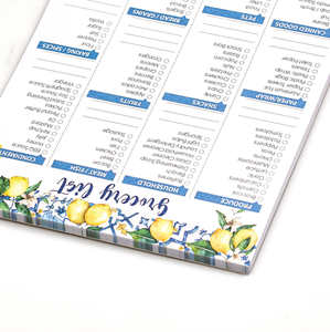 Fournitures de cuisine liste de courses perforée et détachable bloc-notes mignon bloc-notes liste d'épicerie bloc-notes magnétique pour calendrier de réfrigérateur - Product Image 2