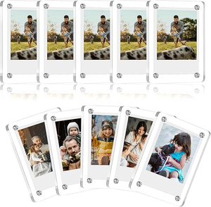 Marco Magnético Cuadrado de Acrílico para Fotos, con Borde Ecológico Personalizable y Exhibición Suave, Imán para Refrigerador - Product Image 1