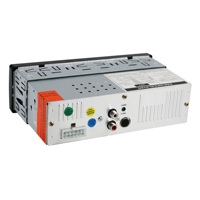 Barato coche REPRODUCTOR DE MP3 estéreo Autoradio 4*50W pantalla LED coche BT 12V en el tablero 1 Din FM Aux Inout SD USB MP3
