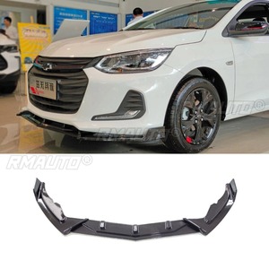 Accessoires de voiture Chevrolet Cavalier 2020, lèvre de pare-chocs avant style sport, aspect carbone, protection - Product Image 3