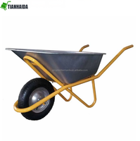 Carretilla de Metal Reforzada Personalizada con Soporte OEM para Uso Industrial y de Jardinería, para Carros de Mano y Carretillas