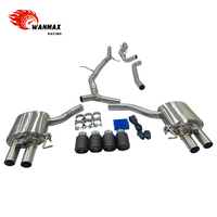 Système d'échappement sport de haute qualité JTLD avec soupapes, en acier inoxydable 304SS, finition miroir de luxe, pour AUDI A5 45 TFSI QUATTRO 2.0 4 roues motrices 2019