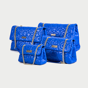 Robe <span class=keywords><strong>soochic</strong></span> personnalisée taille XL simili cuir matelassé Jumbo classique chaîne sac à rabat avec logo en métal - Product Image 6