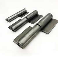 Charnière robuste à souder, charnière à barillet amovible avec goupille pour porte industrielle