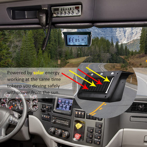 Medidor de presión de neumáticos con energía solar digital inalámbrico Sistema de monitoreo <span class=keywords><strong>SPY</strong></span> Sensores de 6 ruedas TPMS Compatible FM Atego TGS Axor Trucks - Product Image 4