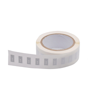 Étiquette autocollante adhésive RFID NFC imprimable programmable 21*11mm personnalisée Ntag213 Étiquette intelligente d'incrustation humide/sèche pour hôtels Mini étiquette