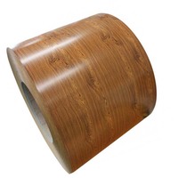 Bobine d'acier coloré TDC51D+Z plaqué zinc fluorocarbone, tuyau galvanisé prépeint, revêtement zinc à chaud Dx51d