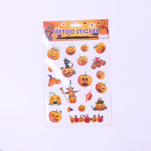 Halloween Day Costumes Add <strong>Spooky</strong> Fun with Cartoon Halloween Tattoos - Product Image 1
