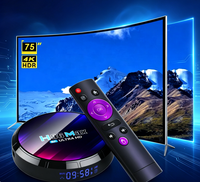 H96 Max V13 Android 13 TV Box RK3528 Quad Core 4K Ultra HD WiFi de Doble Banda 2.4G/5G con Ethernet