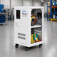 MSKJ CE Régulateur de tension automatique monophasé TND/SVC-1KVA (0,5KVA-60KVA) CA, stabilisateur domestique