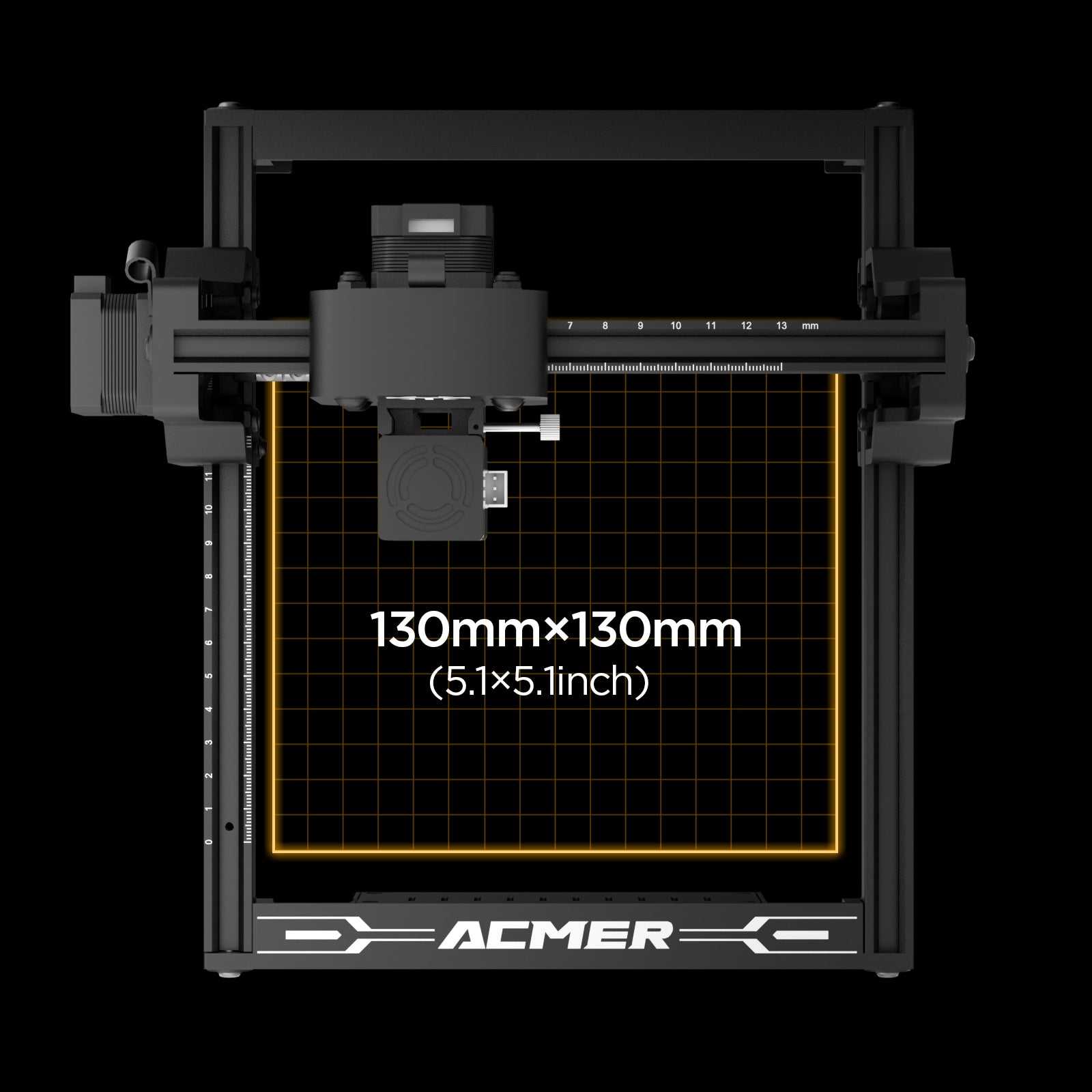 ACMER S1 2.5w 3.5wレーザー彫刻機0.04 * 0.04mmポータブルレーザー