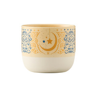 Tasse à café en céramique arabe, texture étoile et lune, vintage, latte art, à main, parfum riche, tasse créative, tasse à thé