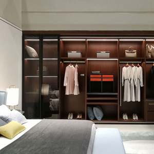 Santopova Wardrobe <b>Cabinet</b> Furniture Resembled 6 <b>Door</b> Wooden <b>Wall</b> Designs Modern Bedroom Wardrobes - Product Image 1