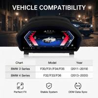 Para BMW F30 F31 F32, Panel de Instrumentos Digital LCD de 12.3'' con Cabina Virtual para Reequipamiento/Actualización, Pantalla de Tablero de Instrumentos para Automóvil Nuevo
