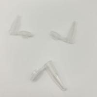 Tubes de microcentrifugation à fond conique de 1,5 ml avec bouchon à clipser pour tests de laboratoire