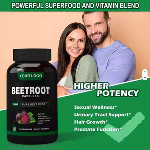 Suplemento de Extracto de Remolacha de Marca Privada OEM/ODM, Venta al por Mayor al Mejor Precio, Cápsulas de Remolacha Orgánica al 99% para Energía en Adultos - Product Image 4