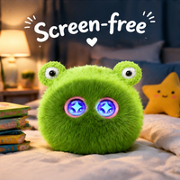Robot en peluche interactif, compagnon vocal, compagnon familial, apprentissage à domicile, jeu pour une utilisation quotidienne, Saimi Intelligence Artificielle