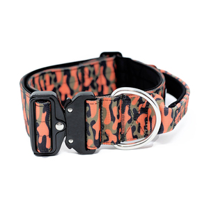 Gran oferta, serie táctica ajustable, hebilla de Metal resistente, <span class=keywords><strong>Collar</strong></span> de perro de camuflaje de nailon - Product Image 2