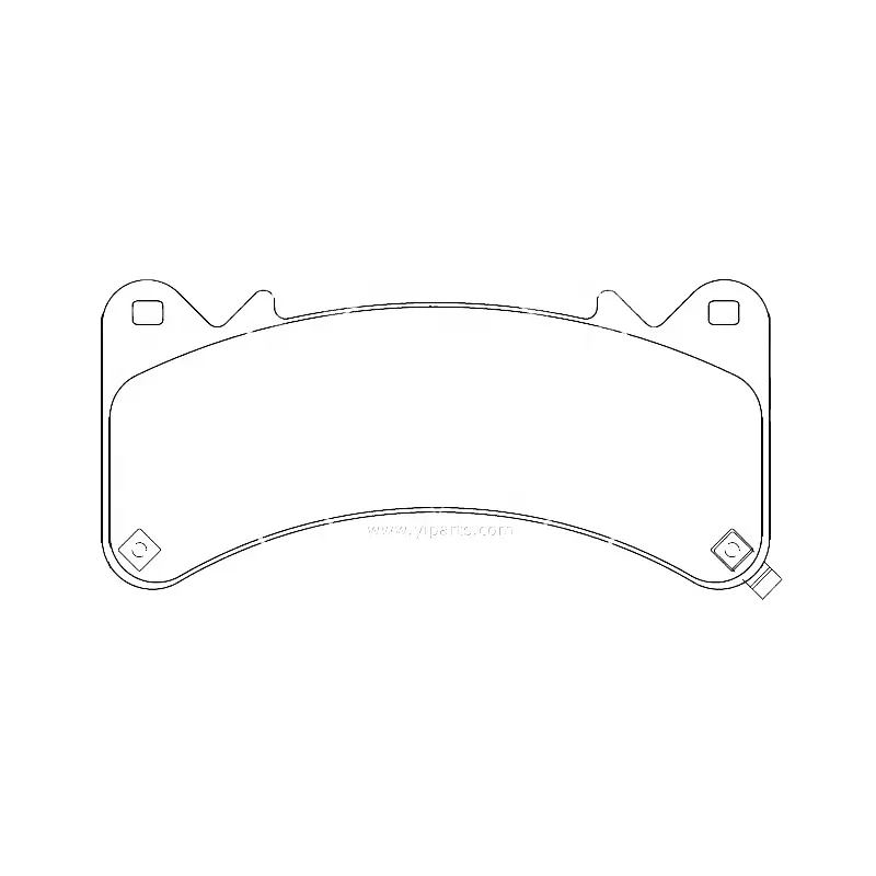 SDCX 캐딜락 에스컬레이드 D1910-9139/GMC 트럭 유콘 용 내구성 있고 내열성 세라믹 브레이크 패드 2016