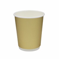 500ml 일회용 커피/우유/차 종이컵, 두꺼운 무광 이중 종이컵, 파티/모임/생일/연회용 종이컵
