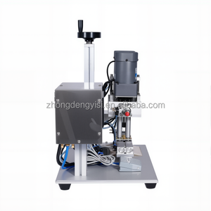 Máquina Tapadora Semiautomática de Sobremesa de Doble Uso para Botellas de Spray PET y Frascos de Aluminio - Tapas Neumáticas/de Rosca/Twist-Off/Duckbill - Product Image 2