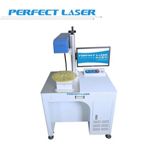 Máquina de Grabado Láser de Fibra de Acero Inoxidable Perfect Laser, Multiestación, Giratoria, de Alta Velocidad, de 10000 a 40000 Piezas por Día - Product Image 2