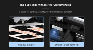 เครื่องเลเซอร์ไฟเบอร์ เครื่องตัดเลเซอร์ไฟเบอร์อุตสาหกรรม เครื่องตัดซีเอ็นซีสำหรับเหล็ก เครื่องตัดท่อไฟเบอร์ออปติกอัตโนมัติ 12000w - Product Image 4