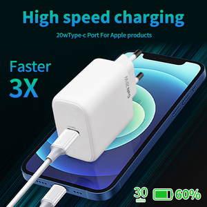 <span class=keywords><strong>Cargador</strong></span> Rápido de <span class=keywords><strong>20W</strong></span> 25W con Puerto USB-C Único, Enchufe Coreano, PD 3.0 QC3.0, Aprobado por KC, para Teléfonos Móviles - Product Image 4