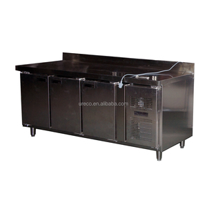 商業用<span class=keywords><strong>3</strong></span>ドアステンレス鋼冷蔵庫テーブルトップオールフリーザー - Product Image 3