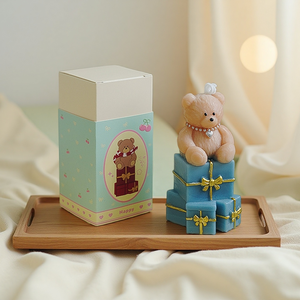 Nouvelles Idées Bougie Ours Aromathérapie Moule Bougie Parfumée Animale pour la Décoration de Mariage à la Maison - Product Image 4