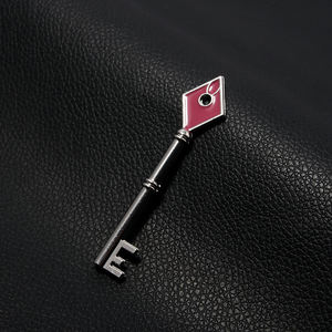 Jeu Residents Evils Remake RPD Keys Set Raccoon Police Department Square Plum Heart logo Keychain for Cosplay Jewelry - Product Image 6