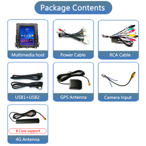 9.7inch Tesla phong cách màn hình cảm ứng không dây Carplay xe Hệ thống Stereo cho Toyota Prado 120 2002-2009 Lexus GX470 đài phát thanh Android - Product Image 3