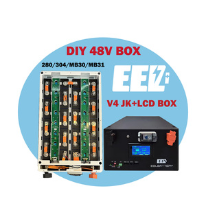 EEL最新デザイン48V280Ah JK BMSLCDボックスLifepo4バッテリーDIY空のケースエネルギー貯蔵バッテリーボックス - Product Image 1