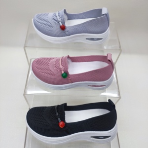 Scarpe da Passeggio da <span class=keywords><strong>Donna</strong></span> Leggere e Traspiranti, <span class=keywords><strong>Sneakers</strong></span> per Estate e Autunno, Comode Scarpe Casual Slip-on per Mamme - Product Image 1