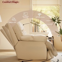 Fauteuil inclinable Space Capsule, chaise à bascule paresseuse, fauteuil de jeu inclinable pour ordinateur, idéal pour la maison, le repos et le sommeil