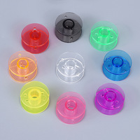25 Grille Transparent DIY Machine À Coudre Canette Boîte De Rangement À La Main De Épingle À Cheveux Matériel Paquet Accessoire