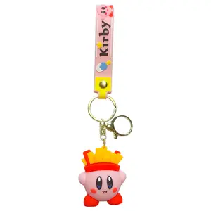 Top vente mignon nourriture étoile de Kappi porte-clés dessin animé PVC poupée pendentif sac charme voiture porte-clés cadeau