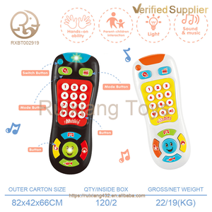 Jouet en plastique pour bébés unisexe avec télécommande pour téléphone portable, apprentissage précoce de la langue musicale - Product Image 5