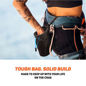 Sac à craie imperméable de haute qualité avec logo personnalisé pour l'escalade avec sangle de taille en vente d'usine OEM - Product Image 3