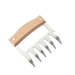Factory direct sales of stainless steel meat shredder, <b>bear</b> claw hand-shredder, heat-resistant and anti-scalding, turkey - Product Image 5