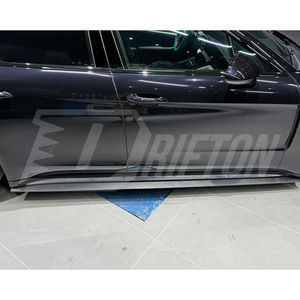 Jupes latérales en fibre de carbone sèche pour Porsche Panamera 976 2024-2026 - Product Image 5