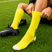 Chaussettes de football antidérapantes OEM pour joueurs, entraînement intérieur/extérieur, vente en gros