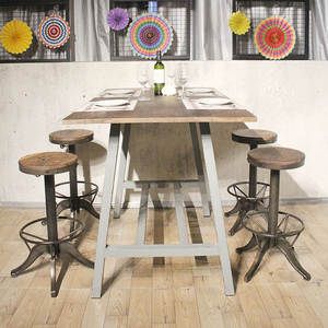 Rehausseurs <span class=keywords><strong>de</strong></span> jambes, tabouret <span class=keywords><strong>de</strong></span> <span class=keywords><strong>bar</strong></span> en bois antique, pas cher - Product Image 3